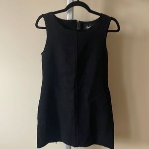 Dolce & Gabbana black wool mini dress, size EU 42/ US 8